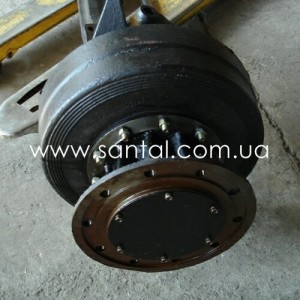 200-3103011, Ступица передняя левая в сборе с барабаном