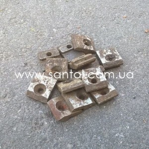 200-3501109, 200-3501109-А2 Сухарь тормозной колодки переднего колеса КрАЗ , запчасти КрАЗ