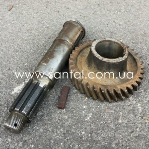 210-1802174-Вал-привода-промежуточного-моста-коробки-раздаточной-КрАЗ-в-сборе-запчасти-КрАЗ