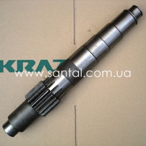 236-1701048, Вал промежуточный КПП КрАЗ
