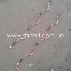 238-1104370-Б Трубка топливная дренажная форсунки КрАЗ, ЯМЗ, запчасти краз