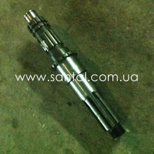 238-1721105, Вал вторичный делителя КПП КрАЗ, ЯМЗ, запчасти краз