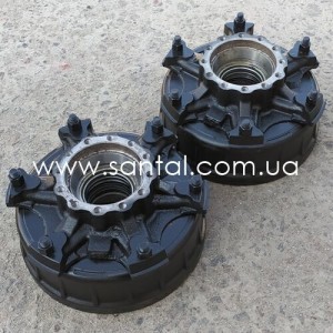 260-3103006-10 Ступица колеса переднего с барабаном КрАЗ в сборе