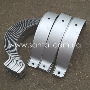 65101-1203043, Хомут глушителя КрАЗ, запчасти КрАЗ