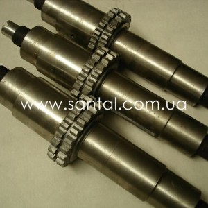 260-1802085, Вал промежуточный коробки раздаточной КрАЗ